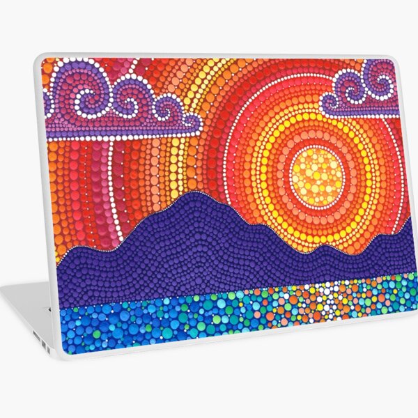Sunset Divine Laptop Skin