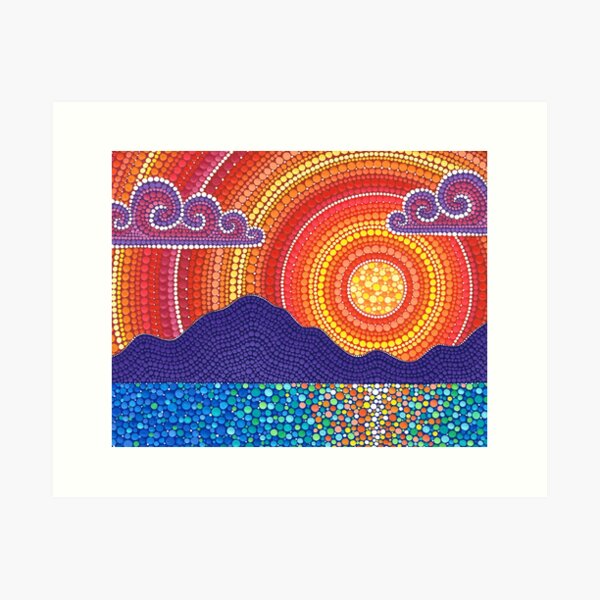 Item preview, Sunset Divine designed and sold by Elspeth McLean.