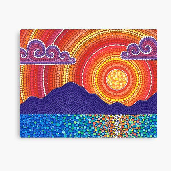 Sunset Divine Canvas Print