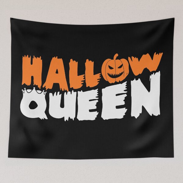 Item preview, Hallowqueen - Halloween Pun Design designed and sold by Giacob.