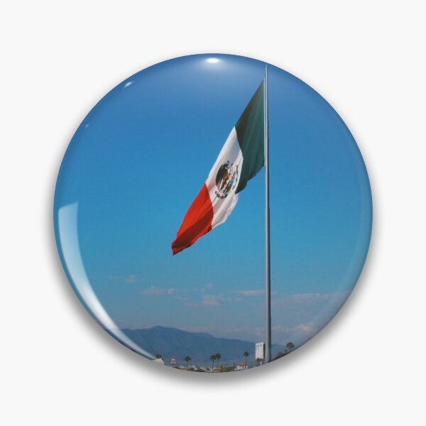 Item preview, Mexican Flag and Mounains designed and sold by aepphotographs.
