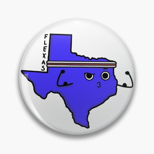 Item preview, Flexas (Blue) designed and sold by The Curly Redhead.