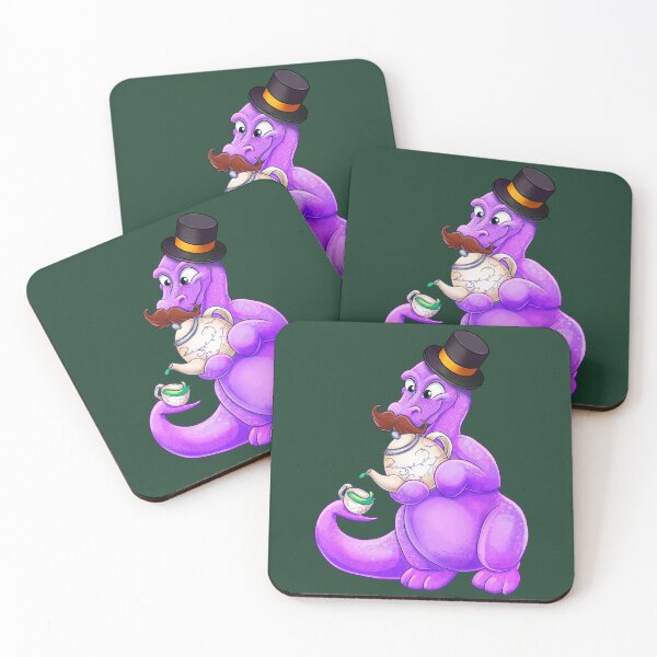 Item preview, Dapper Dino Tea Time designed and sold by FiresideWS.