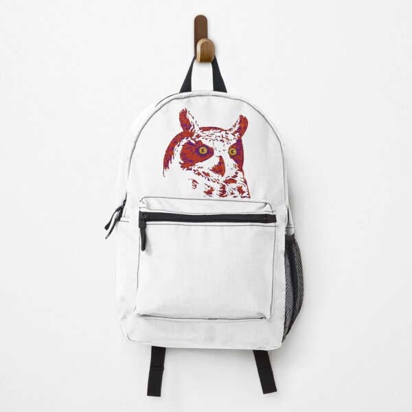 Item preview, red owl designed and sold by Rami Khalifah.
