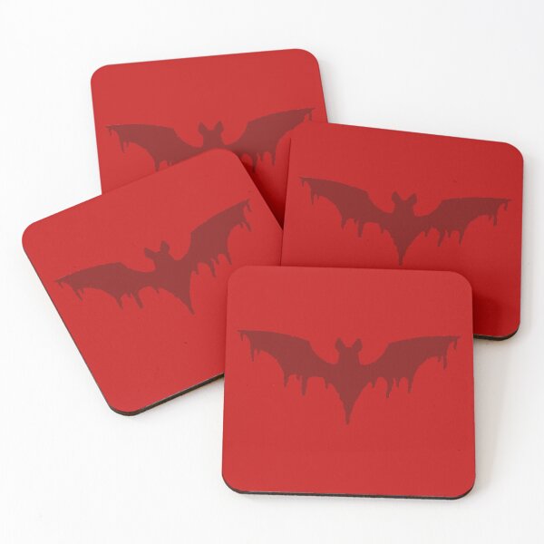 Item preview, Bat dripping red in red designed and sold by tada-leipzig.