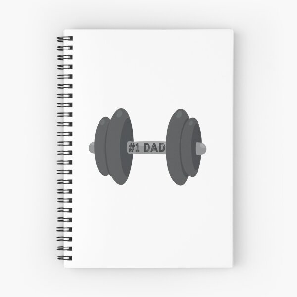 Item preview, #1 Dad Dumbbell designed and sold by KingRockStudios.