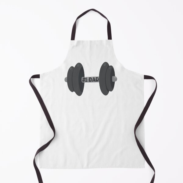 Item preview, #1 Dad Dumbbell designed and sold by KingRockStudios.