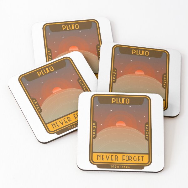 Item preview, Pluto dwarf planet, science space never forget designed and sold by PabsCellaneous.