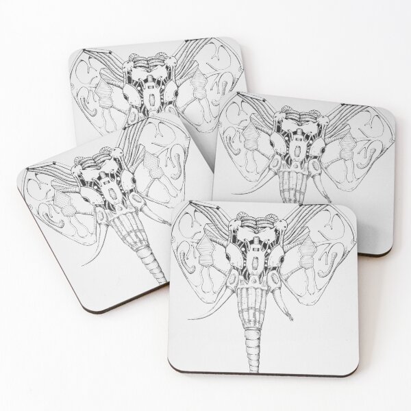 Item preview, Biomechanical elephant designed and sold by Brian niles.