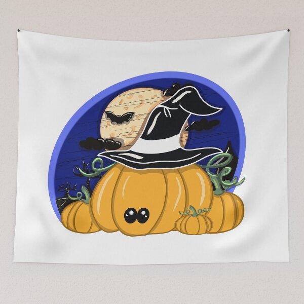 Item preview, Halloween pumpkin designed and sold by lovingkakeart.