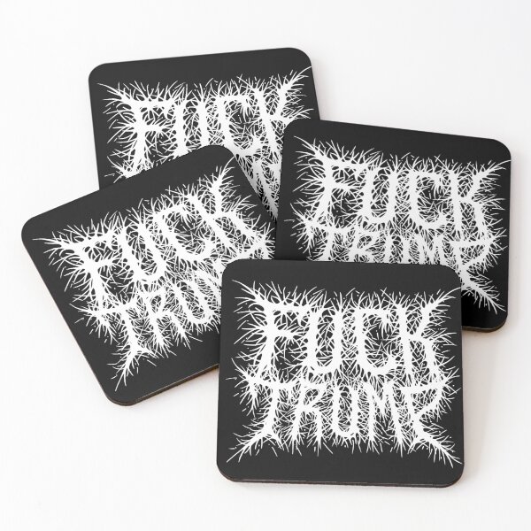 Item preview, FUCKTRUMP metal logo designed and sold by jonah block.