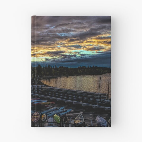 Item preview, dusk over the sailing club designed and sold by CanadianWild418.