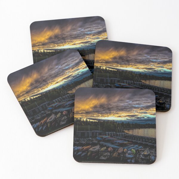 Item preview, dusk over the sailing club designed and sold by CanadianWild418.