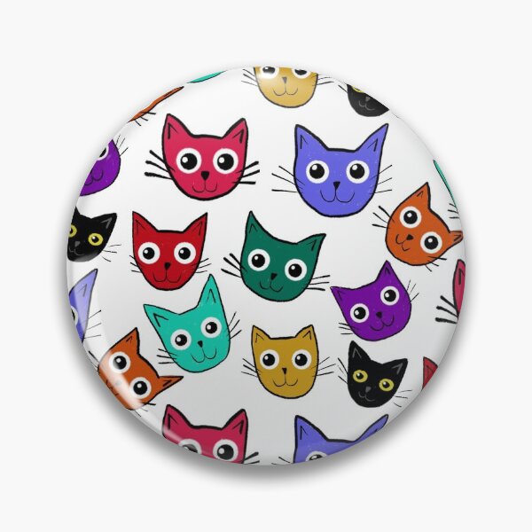 Aperçu de l'œuvre Griffonnages de chat Kitty créée et vendue par Stephanie McRae.