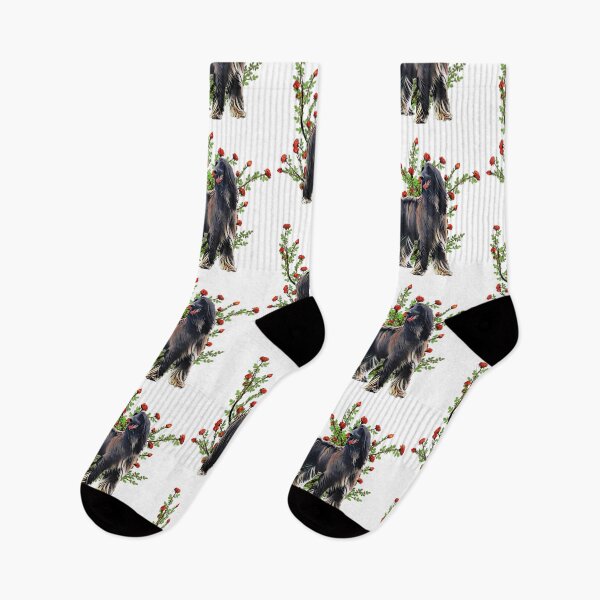 Item preview, Afghan Hound in Roses designed and sold by ProtanDesign.