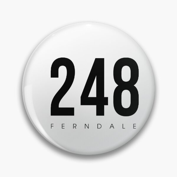Item preview, Ferndale, MI - 248 Area Code designed and sold by CartoCreative.