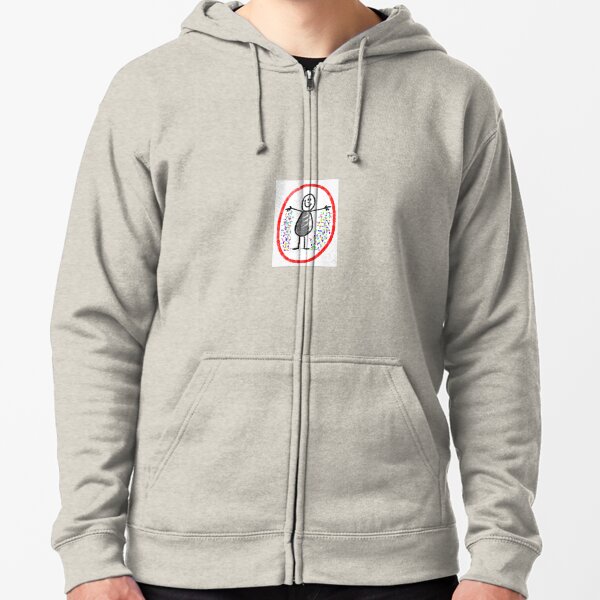 Happy Birthday Zipped Hoodie
