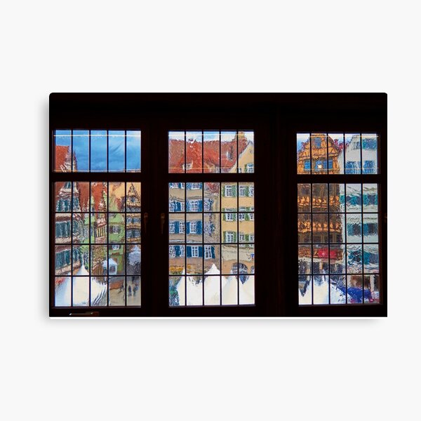 Vista previa del artículo con la obra «Tübingen marketplace», diseñado y vendido por Mark Bangert.