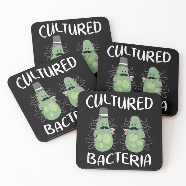 Item preview, Bacteria with hat gift idea virus science cultured designed and sold by Svetiik.