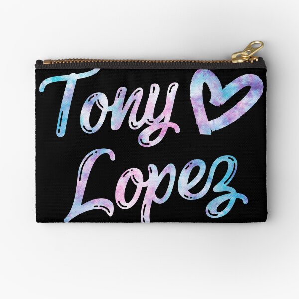 Tony Lopez Tiktok Aesthetic Tie Dye Zipper Pouch