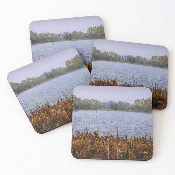 Item preview, Fall colours on a misty morning. designed and sold by CanadianWild418.