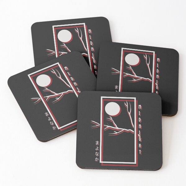 Item preview, Midnight "Mayonaka" Japanese Retro Minimalistic Art  designed and sold by Neroaida.