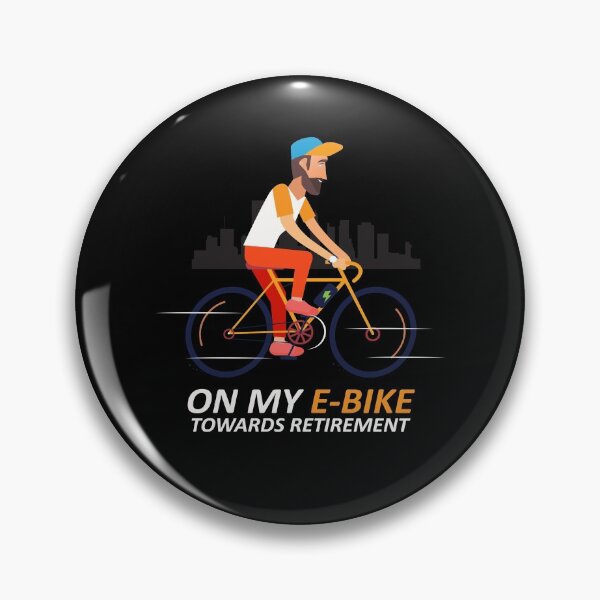Item preview, On My EBike Towards Retirement E Bike designed and sold by MooonTees.
