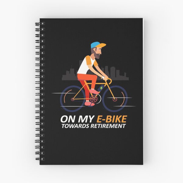 Item preview, On My EBike Towards Retirement E Bike designed and sold by MooonTees.