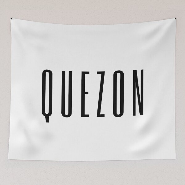 Item preview, QUEZON black designed and sold by Filmerch.