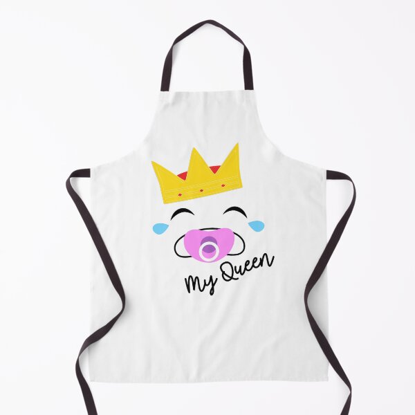 Item preview, Cute Crying Baby With A Crown And A Pacifier My Queen designed and sold by Paulina Vanlife.