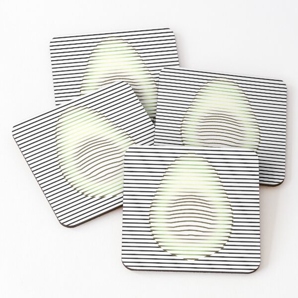 Item preview, Avocado Lines Black designed and sold by Isab3l93.