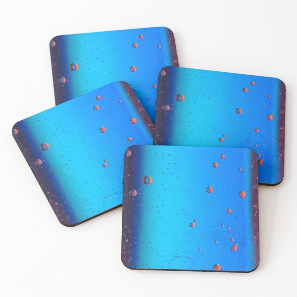 Item preview, Abstract Blue and Orange Bubbles designed and sold by AestheticNerd15.