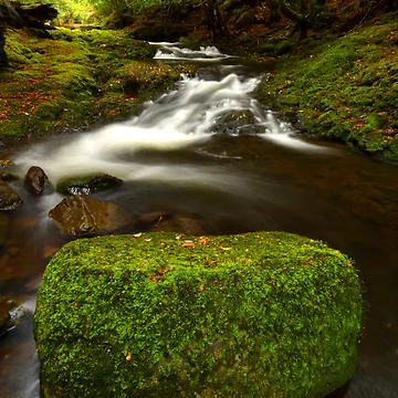 Artwork thumbnail, Green Rocks by Brett Chatwin (Chatta)