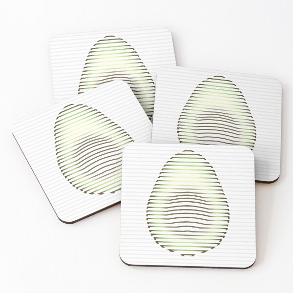 Item preview, Avocado lines white designed and sold by Isab3l93.
