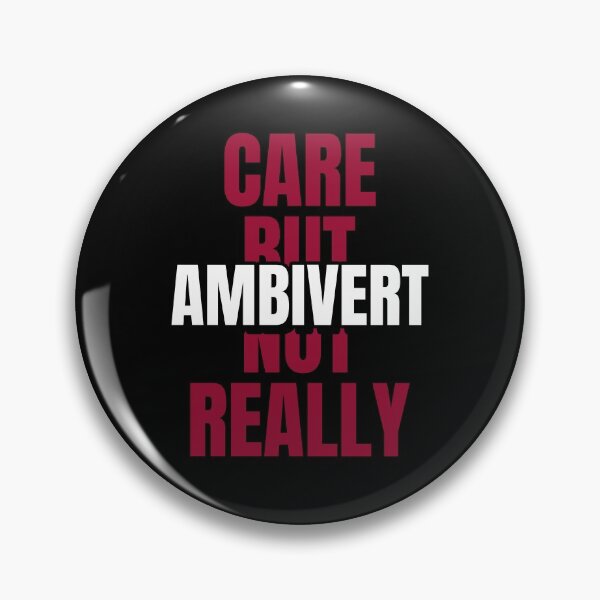 Item preview, Ambivert designed and sold by SimplyAverage.
