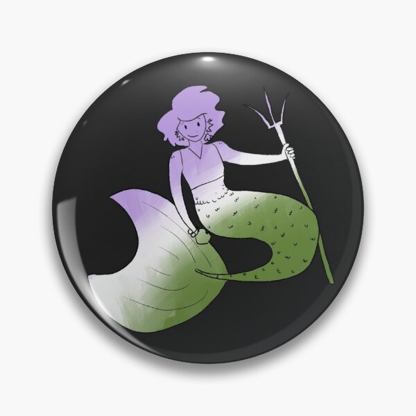 Item preview, Genderqueer mermaid designed and sold by Alex Tal.