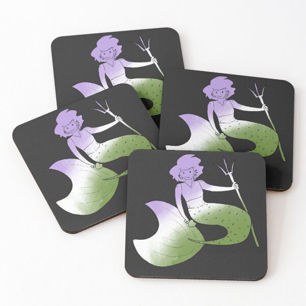 Item preview, Genderqueer mermaid designed and sold by Alex Tal.