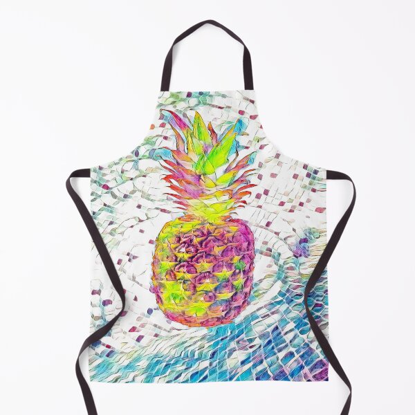 Item preview, Underwater Pineapple Tropical Illustration, Vibrant Ocean Scene designed and sold by Galathi Designs.