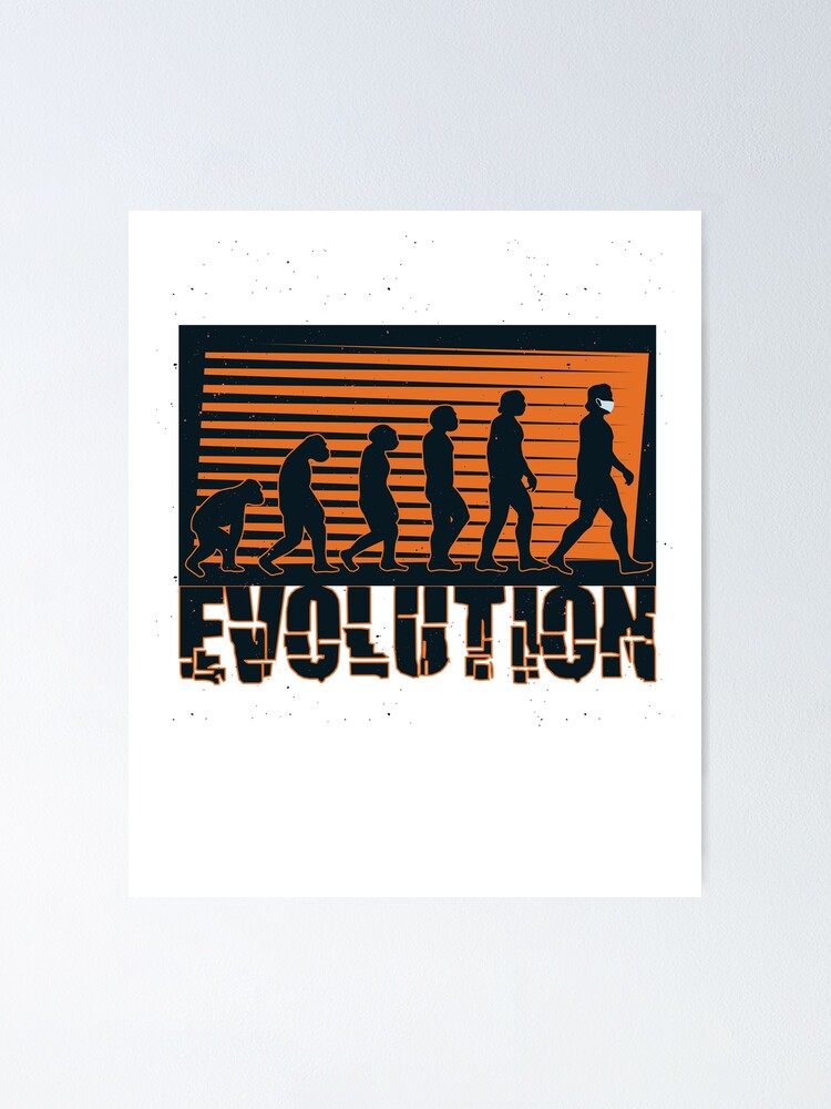 "evolution maskface mask face mask requirement" Poster for Sale by