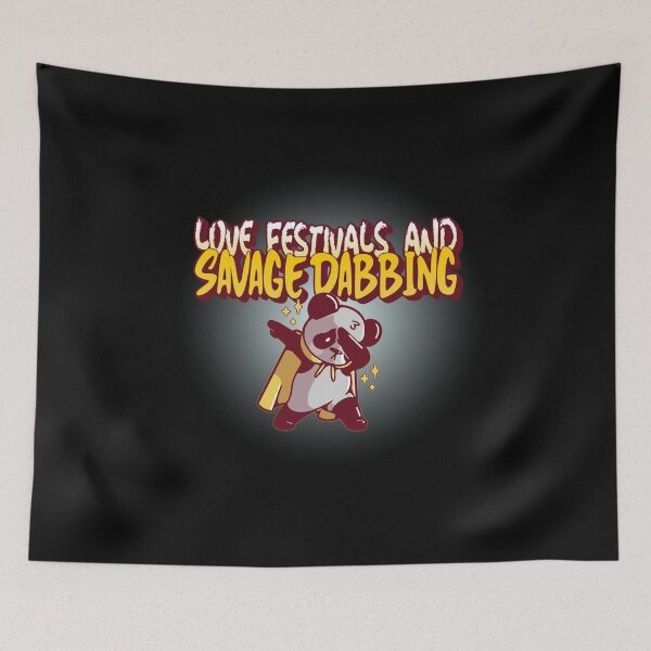 Item preview, Love festivals and  dabbing, dancing panda bear designed and sold by RoManSmArt.