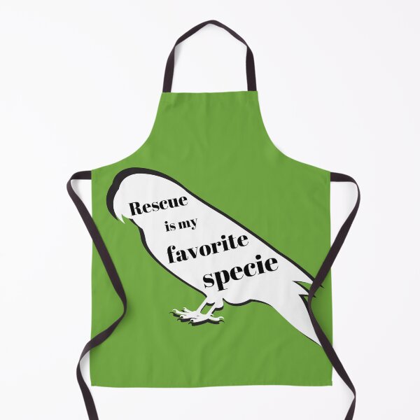 Item preview, rescue is my favorite specie parrot parakeet bird funny quote  designed and sold by L'Atelier Oranjade.