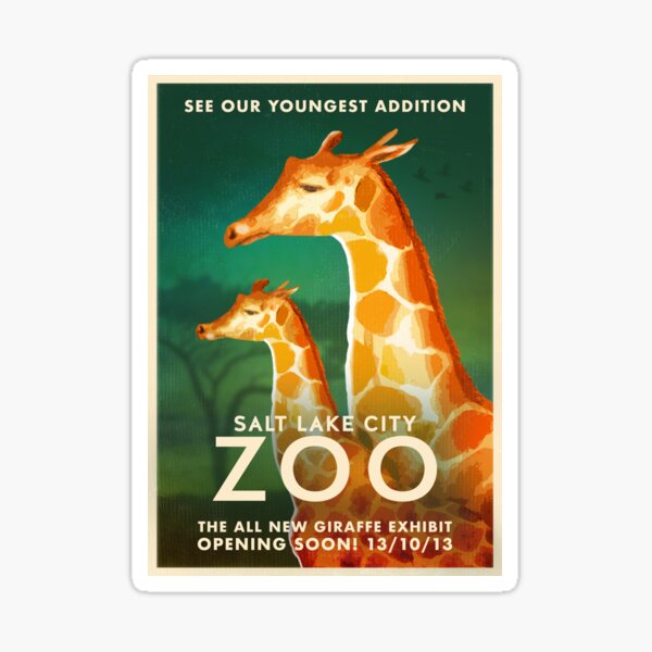 Salt Lake City Zoo Sticker