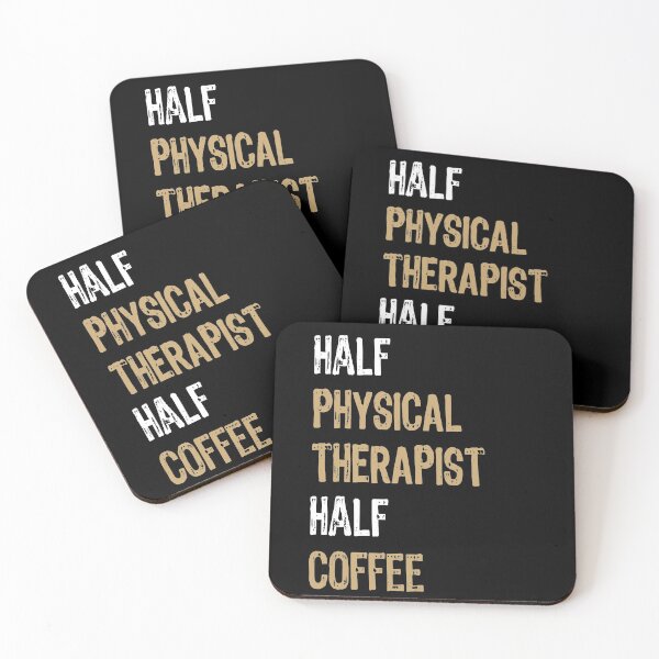 Item preview, Half Physical Therapist Half Coffee, Physical Therapist designed and sold by Ripper19.