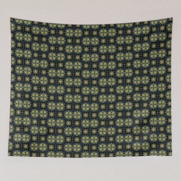 Item preview, Colorama mosaic green black designed and sold by Joie-et-Poesie.