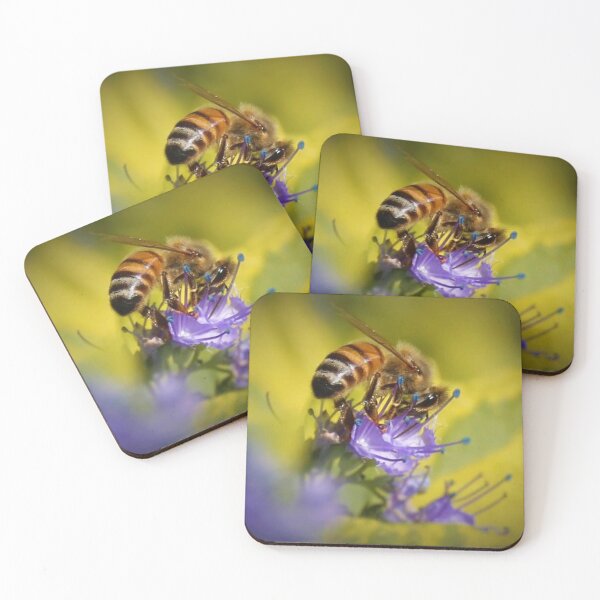 Item preview, Bee on Purple Flower designed and sold by LisaMPierce1990.