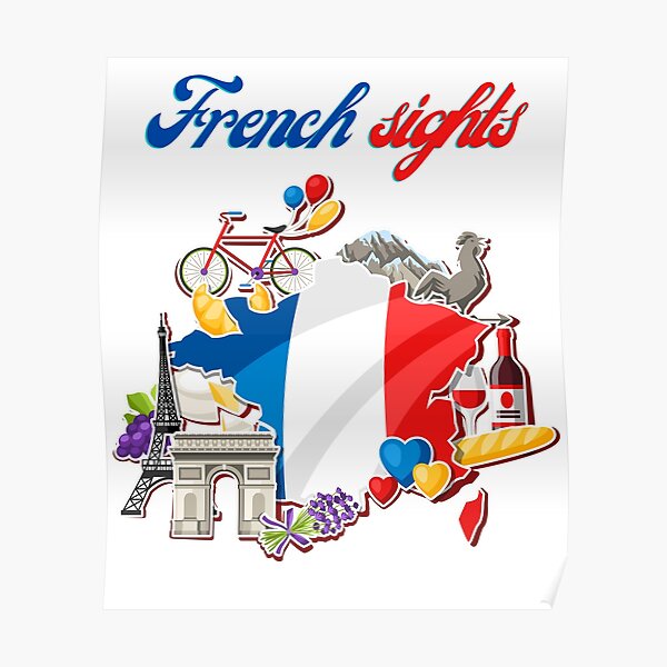 the-most-important-french-sights-france-poster-for-sale-by