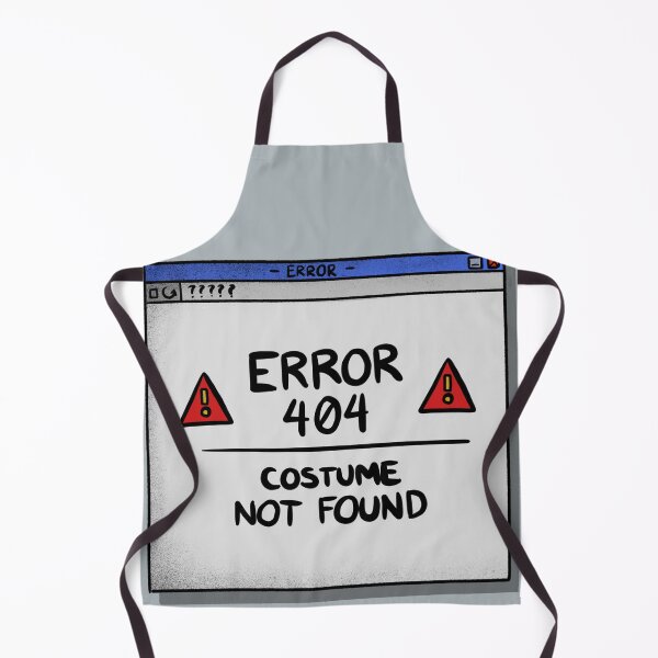 Item preview, Error 404 Costume Not Found Funny Halloween Design designed and sold by up4tee.