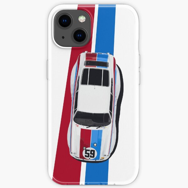 Brunos Porsche 911 RSR 2.8 Nr. 59 - 1973 Daytona 24 Stunden iPhone Flexible Hülle