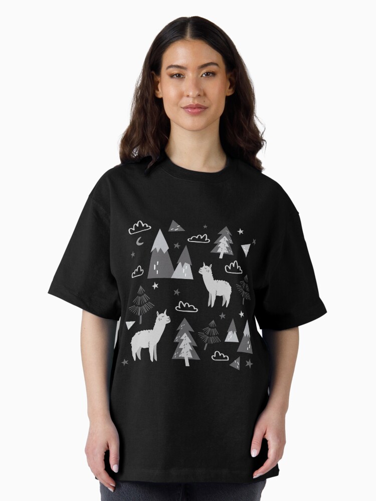 Thumbnail 1 of 7, Oversized T-Shirt, Baby Alpaca designed and sold by Joannemk.