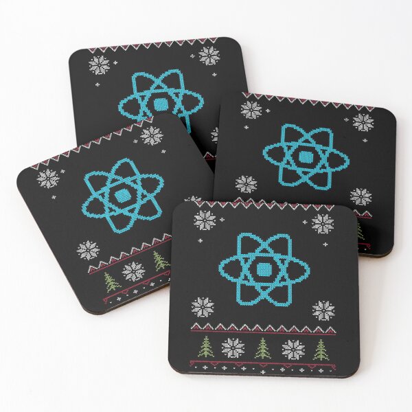 Item preview, ReactJS JavaScript Programmer Ugly Sweater Christmas designed and sold by vladocar.